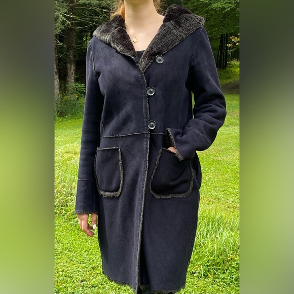 ARMANI JEANS Double sided Coat size L - Picture 1 of 4